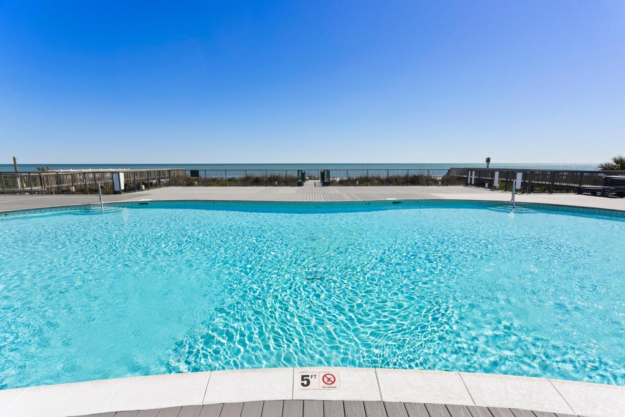 Oceanview 4Br/4Ba Condo, Steps To Beach/Pool Ocean Isle Beach Exteriör bild