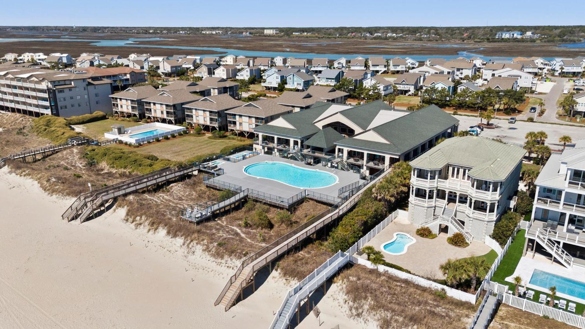 Oceanview 4Br/4Ba Condo, Steps To Beach/Pool Ocean Isle Beach Exteriör bild