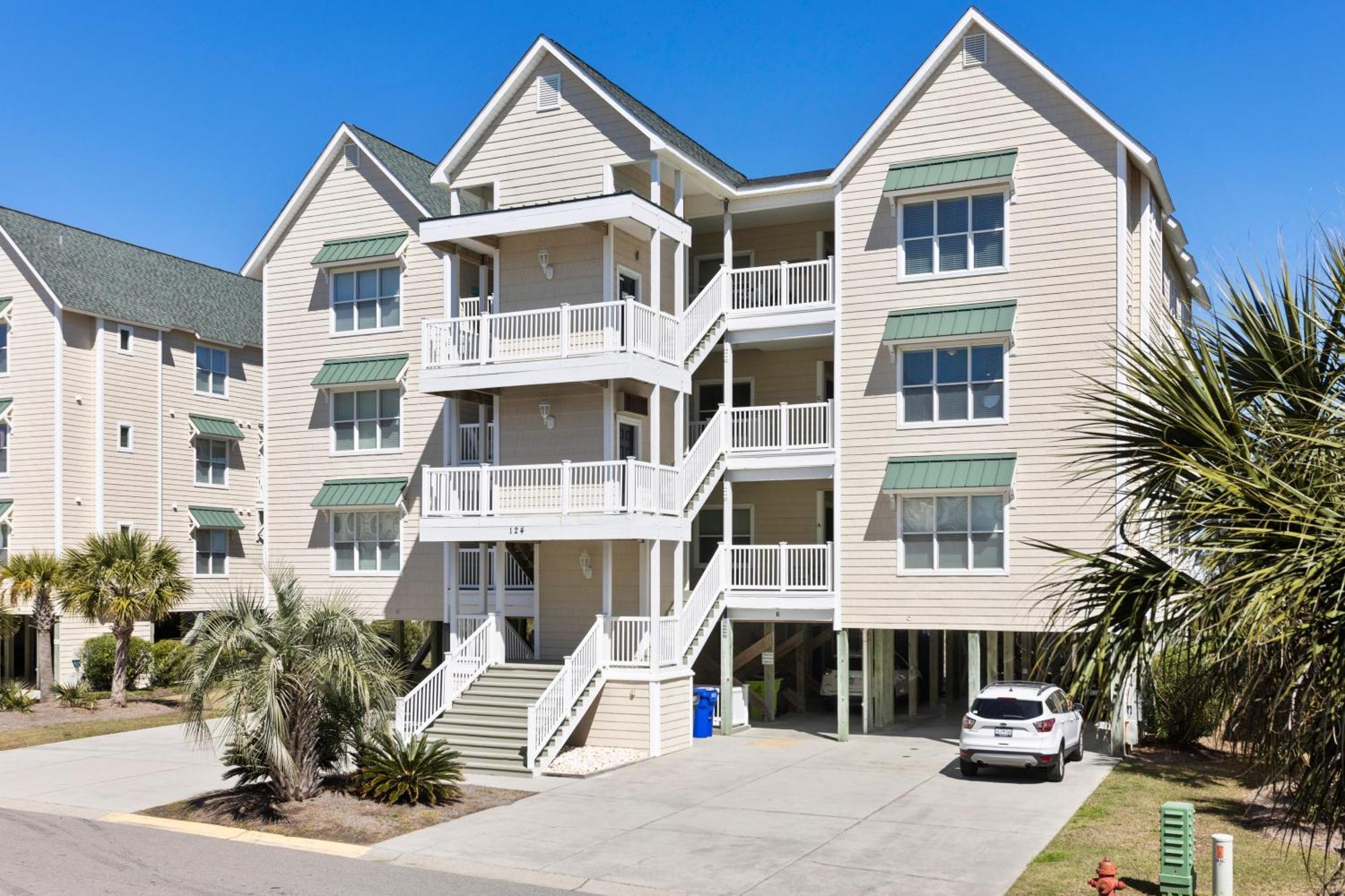 Oceanview 4Br/4Ba Condo, Steps To Beach/Pool Ocean Isle Beach Exteriör bild